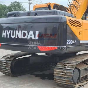 Excavadora usada Hyundai 220-9s Horas DE TRABAJO bajas 22ton 220LC-9 215 225 220 Motor de núcleo de excavadora Hyundai 220 de segunda mano incluido - Product Image 4