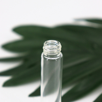 Mini Flacons en Verre Portables Rechargeables pour Huiles Essentielles, Échantillons de Parfum, Bouteilles de Test en Verre Transparent de 5 ml Vides – Vente en Gros