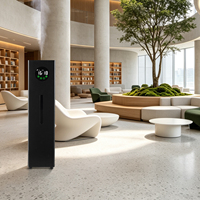 Diffuseur d'arômes intelligent en métal pour hall d'hôtel, contrôlé par application, grande capacité 1000 ml, commercial, automatique, sur pied, sans eau