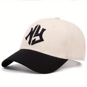 หมวกเบสบอล NY แบบสปอร์ตปักลายใหม่ กันน้ำ ดีไซน์ทรงปากเป็ด ป้องกันแสงแดดได้ทุกฤดู สไตล์สตรีท - Product Image 2