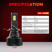 Top 10 des projecteurs laser bi-led Hid H3 H11 ventilateur de phare de voiture 6500k avec modèles X5 A4 A3 phares LED H7 ampoules projecteurs