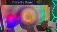 Ensemble de moules pour panneau de matrice LED RGB cinétique murale inversée contrôle DMX Scalelike pour lumière de scène Disco DJ