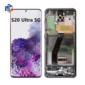 ЖК-дисплей Amoled для Samsung S20 Ultra 5G, сенсорный экран с дигитайзером для Samsung S20 Ultra 5G S908U, оригинальный ЖК-экран - Product Image 1