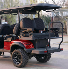 Voiture de chasse électrique 6 places 4+2, chariot de golf surélevé <span class=keywords><strong>4x4</strong></span> tout-terrain avec couleur camouflage pour utilisation en milieu sauvage - Product Image 2