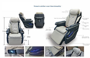 <span class=keywords><strong>Vip</strong></span> Vito W447 Vclass Siège Aero Sport en cuir de luxe Maybach pour modèle <span class=keywords><strong>Honda</strong></span> Alphard et Land Cruiser - Product Image 4