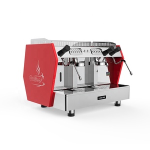 Cafetera Eléctrica 3 en 1 Programable, Máquina de Capuchino de Dos Grupos, Acero Inoxidable para Uso Doméstico y Hotelero, Tienda Directa de China - Product Image 1