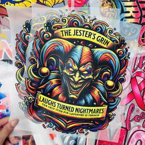 Оптовая продажа, виниловые железные печатные рисунки, термопереводные трафаретная печать, текстильная футболка с логотипом, термопресс-наклейка - Product Image 1