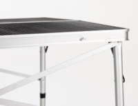 Table à cartes carrée pliante portable avec pieds pliables Petite table à cartes pliée en deux pour extérieur intérieur, légère et compacte