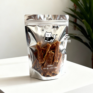 Custom Pet Food Bags with <b>Window</b> | Stand Up Zipper Aluminum Foil Packaging for Freeze Dried Treats - Product Image 6
