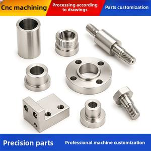 Accessoires de quincaillerie mécanique de précision usinés CNC en aluminium, cuivre et acier inoxydable non standard, tournage de précision, Chine - Product Image 5