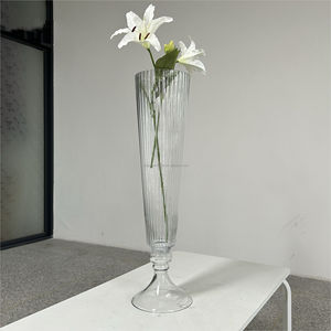 Jarrón de Flores de <span class=keywords><strong>Cristal</strong></span> de Alta Calidad, Decoración de Mesa <span class=keywords><strong>para</strong></span> Bodas, Fiestas o Eventos - Product Image 5