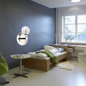 China Guangdong Design G9 <strong>Wall</strong> Lamp Hallway <strong>Lights</strong> One Head <strong>Chrome</strong> Gold <strong>Wall</strong> Lamp Led Lighting for Bedroom - Product Image 5