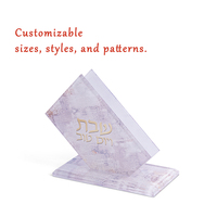 Support de boîte d'allumettes en acrylique transparent sur mesure, vitrine de présentation haut de gamme en Lucite pour le rangement de objets de collection et la décoration intérieure