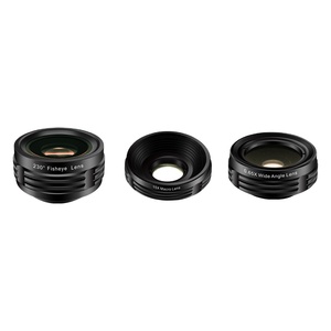 Kit Universale di Lenti per Fotocamera Smartphone: Lente Fisheye 230° + Lente Grandangolare + Lente Macro per <span class=keywords><strong>iPhone</strong></span> 8 Plus 256GB - Product Image 3