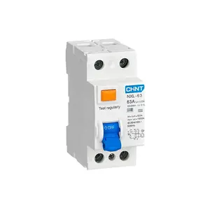 CHINT NXL-63 415V 63A Plastic Box Residual Current Operated RCCB Circuit Breaker