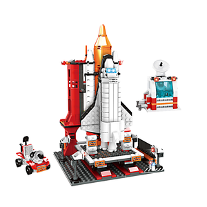 Juguete Educativo de Construcción DIY, Bloques de Construcción de Alta Calidad para Ensamblar un Transbordador Espacial, Juguete Aeroespacial Personalizado OEM para Niños - Product Image 1