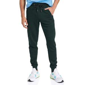 Pantalones Deportivos de Forro Polar para Hombre, Casuales, para Correr, Hacer Ejercicio y Ropa de Calle, Pantalones Deportivos Transpirables de Algodón con Bolsillos Laterales - Product Image 1