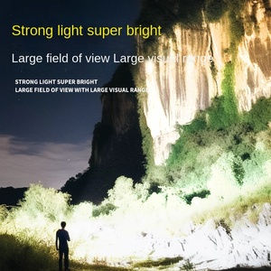 Warsun Xách Tay Ultra-Sáng Công Suất Cao LED Tìm Kiếm Ánh Sáng Độ Bền Dài Công Suất Lớn Sạc Ánh Sáng Mạnh Mẽ IP65 - Product Image 5