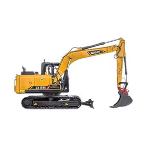 Excavadora de cadenas Sany SY135C de marca china en oferta, 13 toneladas, en buen estado y a bajo precio - Product Image 1