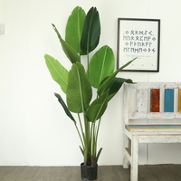 Aus gezeichnete Qualität Tropische Pflanzen Künstliche Geige Blatt Feigen baum Kunststoff Ficus Lyrata Bonsai Baum für Home Decoration