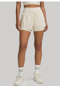 Abbigliamento Donna 2 in 1: Pantaloncini Yoga Traspiranti, Shorts Fitness Aderenti, Abbigliamento Sportivo da Palestra, Pantaloncini Yoga a Vita Alta <span class=keywords><strong>con</strong></span> Effetto Rinfrescante - Product Image 4