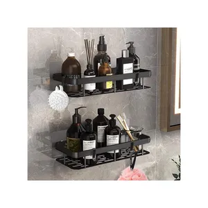 Ducha Caddy Baño Estante de almacenamiento Organizador de baño Estante de almacenamiento de metal Estantes de baño de pared