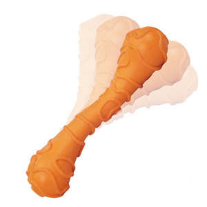 Jouets pour chiens à mâcher en os de <span class=keywords><strong>fromage</strong></span> en caoutchouc pour animaux de petite et moyenne taille Jouet efficace de nettoyage et de mastication des dents pour chiens et chats - Product Image 2