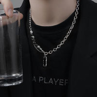 Accessoires de colliers pour hommes Bijoux pendentifs pour hommes