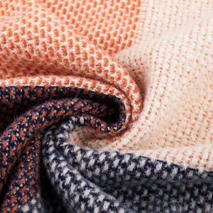 داهاي بطانيات شراشيب منقوشة * * من CrafAI جديدة رمي الصوف Alpaca 325 جم/متر مربع الطراز الكوري الحديث للمنزل رخيص الثمن - Product Image 6