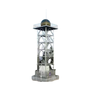 Torre de radar meteorológico de telecomunicaciones de acero para aeropuerto VTS y accesorio de Torre climatológica de monitoreo meteorológico - Product Image 1