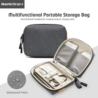 Étui pour accessoires d'organisation électronique, sac de rangement numérique portable, sac organisateur de câbles de voyage, pochette de transport pour batterie externe