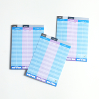 Carnets de scores en gros pour jeux, reliés par colle, feuilles détachables, bloc-notes de scores, logo personnalisé, fourniture directe usine OEM