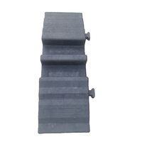 Nouveau produit : Rampe de vitesse en PVC, protecteur de câble en PVC durable à 2 canaux, rampe en plastique robuste