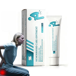 Crema Ungüento para <span class=keywords><strong>Hemorroides</strong></span> de Venta Caliente, Alivia el Dolor <span class=keywords><strong>y</strong></span> la Hinchazón, <span class=keywords><strong>Tratamiento</strong></span> para Fisuras Anales, 2 Años de Vida Útil, Clase I Médico - Product Image 1