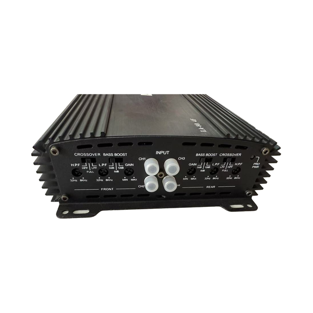 Hi-Fi Sound 4CH Car Amplifier LBA80.4 Class AB Professional Audio Power Amplifier 4*80W