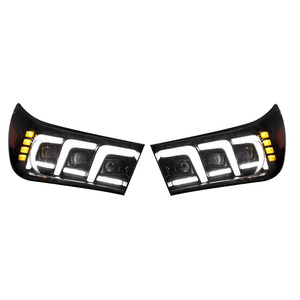 Conjunto de señal de giro dinámica para coche Toyota Hilux Revo, luces antiniebla de haz alto, DRL, 2015 a 2020, modificado, VIGO - Product Image 2