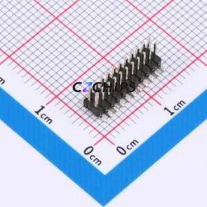 PZ1.27-US2S-11A Pin Header SMD,P=1.27mm Connector ( Pin Structure: 2x11P )( Pitch: 1.27mm )( Row Spacing: 1.27mm ) - Product Image 1