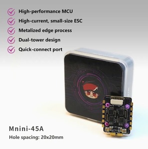 45A Four In One ESC Cross Plane Design Small Pitch Compact 3-6S High Current ESC For 5 Inch FPV <b>Quadcopter</b> <b>Drone</b> Parts - Product Image 1