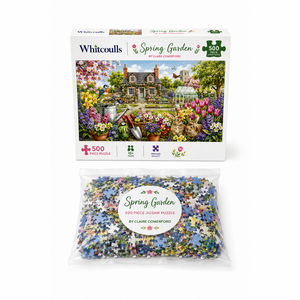 Puzzle personnalisé avec impression couleur intégrale 500 1000 pièces en carton Fabricant OEM - Product Image 4