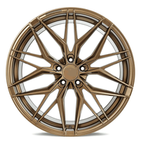 Rines Ligeros Forjados RFX17 para Autos, 19 20 21 22 Pulgadas, 5x108 5x110 5x127, Rines Cóncavos para BMW, Mustang, Corvette, Audi, Mercedes
