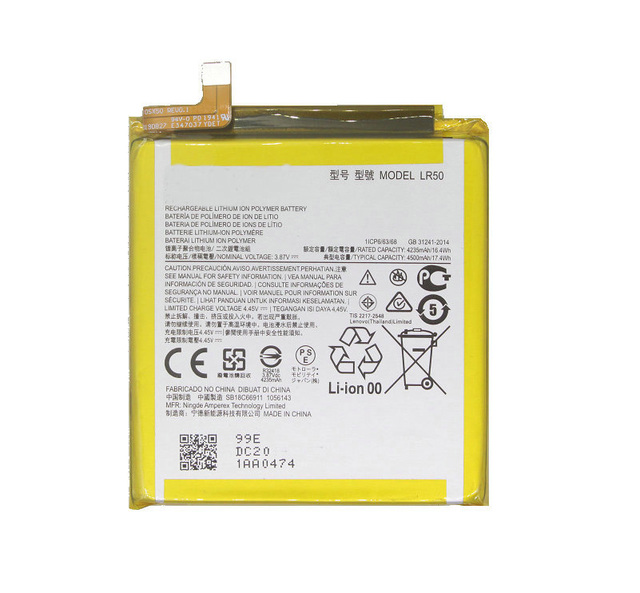High Quality Original Replacement Battery for Motorola Moto Edge (XT2063) LR50 4500mAh Cell Phone Battery with Fast Shipping