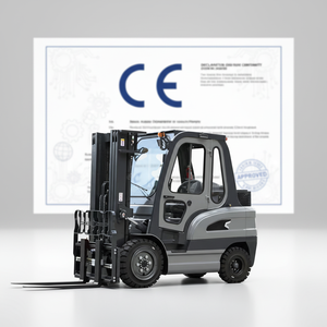 รถยกไฟฟ้า 4 ล้อ 1.5 2 2.5 3 ตัน แบบถ่วงน้ำหนัก ได้รับการรับรองมาตรฐาน CE แบตเตอรี่ที่มั่นคง - Product Image 1