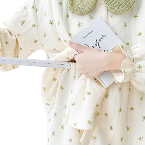 Vente en gros de pyjamas antibactériens 7A pour femmes enceintes, chaleur post-partum automne <span class=keywords><strong>hiver</strong></span>, allaitement, vêtements de détente, <span class=keywords><strong>ensemble</strong></span> de maternité - Product Image 4