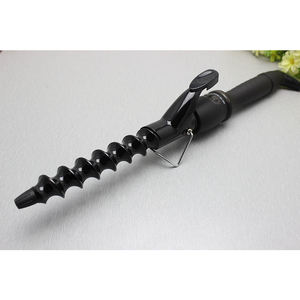 Gladay Elektrischer Lockenstab <span class=keywords><strong>Spiral</strong></span>-Lockeneisen mit PTC-Heizung und LED-Temperaturanzeige - Product Image 6