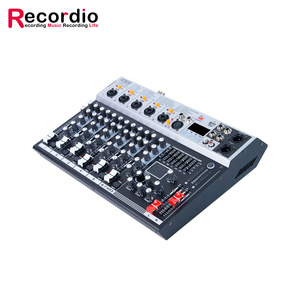 Mezclador <span class=keywords><strong>de</strong></span> Audio Profesional GAX-KS70 <span class=keywords><strong>de</strong></span> 7 Canales <span class=keywords><strong>con</strong></span> USB, Reverberación Digital y Construcción Metálica para Actuaciones en Escenario - Product Image 1