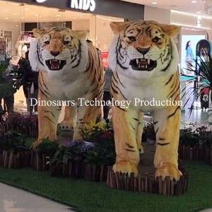 Shopping Mall Animatronic Tiger Exhibits for Sale, Customized Lifelike Animal <strong>Robots</strong> - Product Image 2