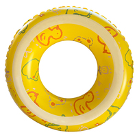 Fournitures aquatiques d'été, Bouée gonflable Royaume Animalier, Anneau de natation flottant pour enfants pour jeux aquatiques en piscine