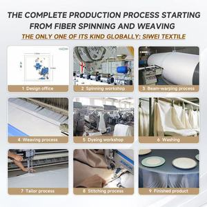 Nappe de table tissée de luxe SIWEI pour hôtels, nappe en poly pour restaurants étoilés <span class=keywords><strong>Michelin</strong></span> - Product Image 5