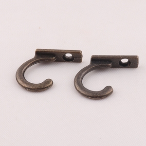 Nhỏ Antique Brass màu treo tường kim loại áo móc áo móc - Product Image 2