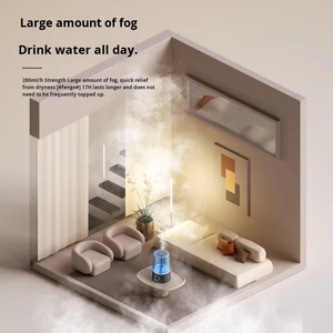 Humidificateur à ultrasons à sol commercial <span class=keywords><strong>de</strong></span> grande capacité <span class=keywords><strong>diffuseur</strong></span> <span class=keywords><strong>de</strong></span> <span class=keywords><strong>brume</strong></span> chauffante purificateur d'air intelligent et silencieux pour hôtel - Product Image 5
